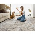 thumbnail image 3 of x Area Rug Living Room Rugs Washable Neutral Modern Abstract Soft Thin Large Rug Indoor Floor No Slip Rug Carpet for Bedroom Under Dining Table Home Office Decor Grey, 3 of 9