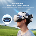thumbnail image 2 of BOBOVR S3 Pro 10000mAh Battery Head Strap for Meta Quest 3/Quest 3s with Head Air Conditioning Enhance Gaming Experience VR Accessories, 2 of 6