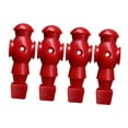 thumbnail image 1 of tamizeot 4 Pieces Table Soccer Player Man Player White Games Players Beige Foosball Soccer Red, 1 of 5