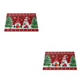 thumbnail image 2 of Baohd Wide Application Merry Christmas Gnome Doormat Soft And Comfortable Water Christmas present 2Set, 2 of 6