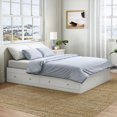 thumbnail image 3 of Sauder Cottage Road Queen Storage Bed, White, 429367, 3 of 4