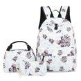 thumbnail image 1 of YIMWNYI Ensemble de Sac à Dos de Loisirs 3 Pcs à Grande Capacité, Motif Floral, Léger et Résistant à l'Eau, Bretelles Réglables Confortables, Sac à Dos Polyvalent pour les Voyages et l'Usage Quotidien, 1 of 4