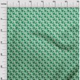 thumbnail image 3 of oneOone Viscose Chiffon Green Fabric Houndstooth Fabric For Sewing Printed Craft Fabric By The Yard 42 Inch Wide, 3 of 4