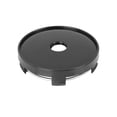 thumbnail image 4 of Unique Bargains 4 Pcs Noir 60mm Dia 5 Clips Capuchons de Moyeu Central de Roue de Voiture, 4 of 4