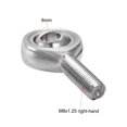 thumbnail image 3 of Unique Bargains SSA8T/K Roulement d'Extrémité de Tige en Acier Inoxydable M8x1.25 à Filetage Main Droite, Alésage 8 mm, 3 of 5