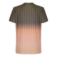 thumbnail image 5 of NJDVHB Chemises d'Été pour Hommes, Chemise de Plage pour Homme, Haut à Col Rond Imprimé pour Homme Fallow Décontracté Mode à Manches Courtes, Rose, TTG, 5 of 5