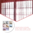 thumbnail image 2 of tredstone Maison Hôtel Rideau de Fenêtre de Remplacement Chambre Respirant Draperie Complète Protection de la Vie Privée Décoration Accessoire de Mobilier Bleu Ciel, 2 of 8