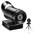 thumbnail image 2 of 4K Webcam Computer Camera HD Network USB Live Webcam Rotatable with Tripod for Live Video Conference ,Easy to Install, 2 of 7