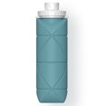 thumbnail image 1 of Collapsible Water Bottles Leakproof Valve Reusable BPA Free Silicone Foldable Water Bottle, 1 of 6