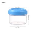 thumbnail image 2 of Leakproof Food Storage - 4pcs, Small Plastic Containers with Lids, Lock in Freshness, Nutrients & Flavor, Freezer & Dishwasher Friendly, 2.5oz Snack Containers, 2 of 8