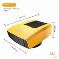 thumbnail image 4 of Chauffage de Voiture 12v/24v Dégivrage Neige, 4 of 5
