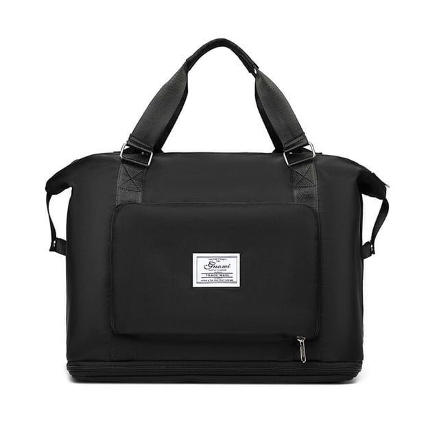 Sac de Voyage Pliable Grande Capacité Amélioré à Multiples Gestes, Sac de Voyage Pliable à Séparation Sec/humide, Sac de Voyage Pliable