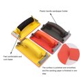 thumbnail image 2 of Hi.FANCY Hand Grip Sandpaper Holder Plastic Handle Handheld Sand Hand grip sandpaper holder Paper Frame Grinding Polished Tools, 2 of 8