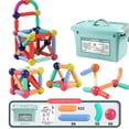 thumbnail image 1 of Magnetic Toy for KidsBoys Girls Magnetic Building Sticks Creative Toy, 1 of 2