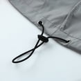 thumbnail image 4 of Opperiaya Women Packable Rain Jacket Outdoor Color Block Hooded Windbreaker, 4 of 5