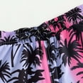 thumbnail image 4 of MIASHUI Boys Swim Trunks Summer Print Shorts Beachwear Clothes,Light Purple,6-7 Years, 4 of 6