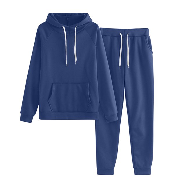 2025 Femmes Couleur Unie à Capuche Robe de Fête pour Femmes Chandail et Pantalon Survêtement Ensembles de Pantalons pour Femmes Sport