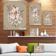 thumbnail image 4 of Design Art - Motif Floral Blanc et Jaune, 4 of 4