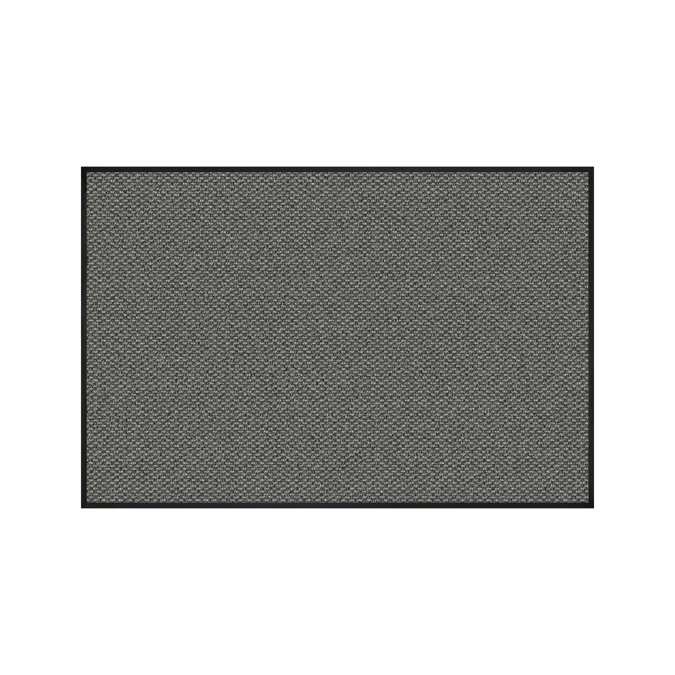 Vinyl Muisc Rug Mainstays Modern Indoor/Outdoor Textured Gray Utility Rug, 2' x 3 ...