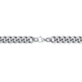 thumbnail image 3 of Men's 20" Cuban Chain Necklace in Stainless Steel - 5mm, 3 of 4