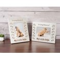 thumbnail image 2 of Darling Souvenir Made With Love Engraved Table Top Photo Frame Wooden In Loving Memory Of Quotes White Picture Frame Gift For Brothers Day, 4x6 Inches Vertical Photo Size, 2 of 8