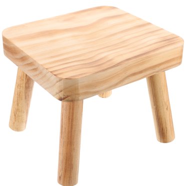 Marchepied en Bois Marchepied pour Changer de Chaussures Repose-Pieds Domestique Petit Marchepied en Bois Marchepied en Bois