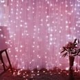 thumbnail image 1 of Halloween Decorations Clearance Sale  Curtain Lights Creative Party Wedding Curtain Lights USB String Light With Remote Control(buy 2 get 1 free), 1 of 2
