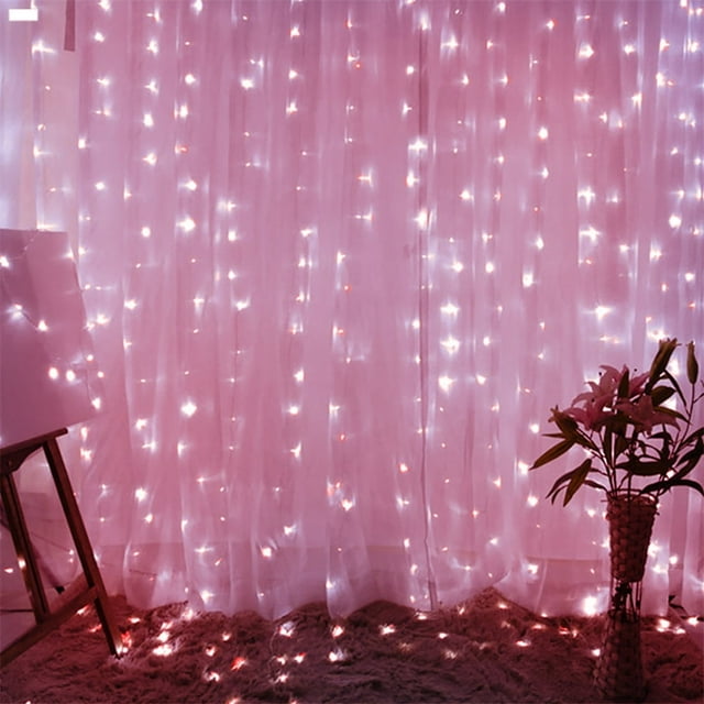 Halloween Decorations Clearance Sale Curtain Lights Creative Party Wedding Curtain Lights USB String Light With Remote Control(buy 2 get 1 free)