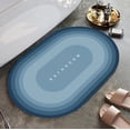thumbnail image 1 of Bath Mat Rug,Soft Diatomaceous Earth Non Slip Quick Dry Rubber Backed Gray Bathroom Rug Mat,Absorbent Get Naked Bath Mat Rug for Bathroom Floor-Easy Clean Bathmat, 1 of 8