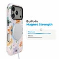 thumbnail image 2 of SKLYDDI Étui Floral Mignon et Esthétique pour iPhone 12 Pro Max, Compatible avec MagSafe, 2 of 7