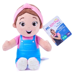 Ms. Rachel, 8-inch Jouet de bébé en peluche Premium, pour les âges 1 et vers le haut