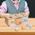 thumbnail image 3 of Esquirla Kids Box Early Educational Toy Preschool Learning Toy Object Permanence Box, 3 of 7