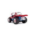 thumbnail image 2 of Buggy radiocommandé Spider-Man de Jada avec figurine Spider-Man non amovible – 18 cm, bouton Turbo, télécommande multifonction, à partir de 6 ans, rouge/bleu, 2 of 9