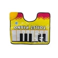 thumbnail image 2 of Yhmxh Bathroom Rugs Piano Sounding Carpet Toe Tapping Musical Keyboard Toilet Floor Mat Floor Mat With Piano Sound Living Room Rug Bath Mat for Home and Kitchen Bathroom, 2 of 7