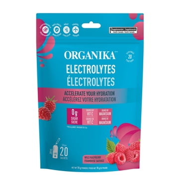 ORGANIKA Électrolytes Framboise Sauvage Prêt - à- Emporter