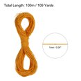 thumbnail image 2 of Uxcell Elastic Cord Heavy Stretch String Rope for Crafting DIY Sewing Hook Straps Camping Tie Down Strap Gold 1mm x 100m, 2 of 5