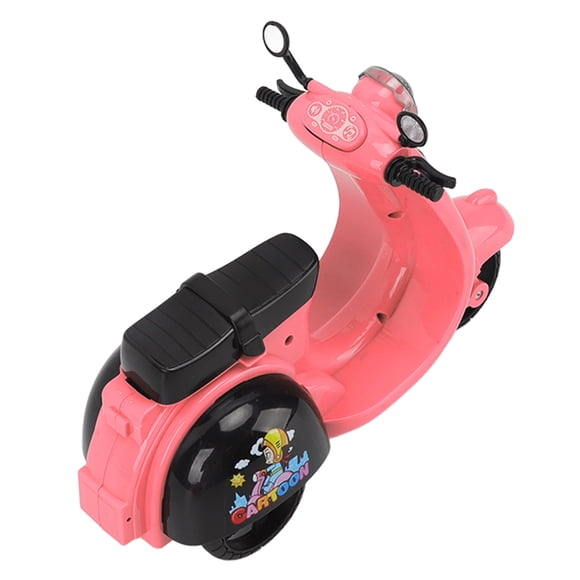 Mini Jouet de Moto, Jouet de Moto Électrique Éducatif Sécuritaire pour Cadeaux d'Anniversaire Bleu,Rouge