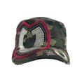 thumbnail image 2 of Top Headwear Womens Print Adjustable Cadet Cap - Camo - Horseshoe, 2 of 2