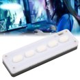 thumbnail image 4 of Clavier, clavier Mini Portable Portable Double Mode Connexion Câblé USB pour Laboratoire Blanc, 4 of 8