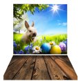 thumbnail image 4 of Coofit Photographie Fond Mignon Oeuf Coloré Photo Toile de Fond Studio Accessoire pour Pâques, 4 of 7