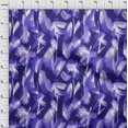 thumbnail image 3 of oneOone Velvet Dark Blue Fabric Florals Sewing Craft Projects Fabric Prints By Yard 58 Inch Wide, 3 of 4