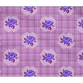 thumbnail image 4 of oneOone Cotton Flex Fabric Check|Leaves & Rose Floral Print Fabric BTY 40 Inches Wide, 4 of 4