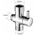 thumbnail image 3 of Effortless Hygiene, Handheld Bidet Sprayer For Toilet, Leak-Free Design, Stainless Steel Cloth Diaper Jet Spray, Explosion-Proof Hose, Easy Diy Setup, High-Quality Workmanship,, 3 of 5