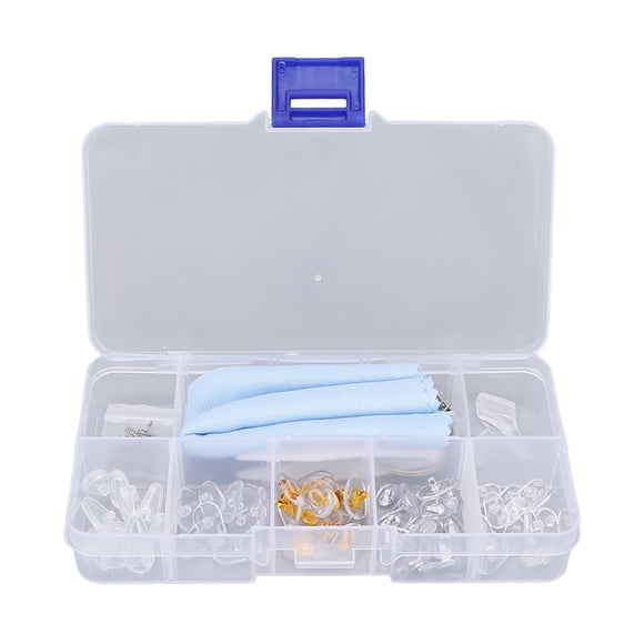 Embouts de Nez en Silicone Sûrs, Inodores, Antidérapants, Flexibles, Trousse de Réparation de Lunettes pour la Plupart des Lunettes