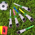 thumbnail image 2 of kurtrusly Lot de 6 Trompette de Football pour Enfant Portable Match Musique Performance Compétition Fan Fête Cheer Haut-Parleurs pour Enfants Cadeaux Filles, 2 of 6
