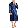 thumbnail image 1 of Birdeem Mens Robe Winter Loose Fallow Couples Bathrobe Long Nightgown Nightgown, 1 of 1