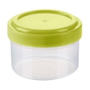 1Pcs Mini Round Seasoning Bottle Transparent Seasoning Storage Bottle Food Storage Container Set Candy Containers Glass Organizer Containers Small Food Storage Containers Cereal And Milk Container
