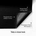 thumbnail image 2 of Cricut® Value Vinyl (12 in x 10 ft), Black, 2 of 8