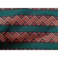 thumbnail image 4 of oneOone Tissu Popeline de Coton Imprimé Floral & Chevron au Mètre 42 Pouces de Large, 4 of 4