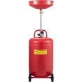 thumbnail image 1 of KFFKFF 20 Gallon Mobile Oil Drain Tank, Air-Operated Fluid Drainer with Adjustable Funnel, Pressure Valve for Oil & Fuel Extraction, 1 of 9